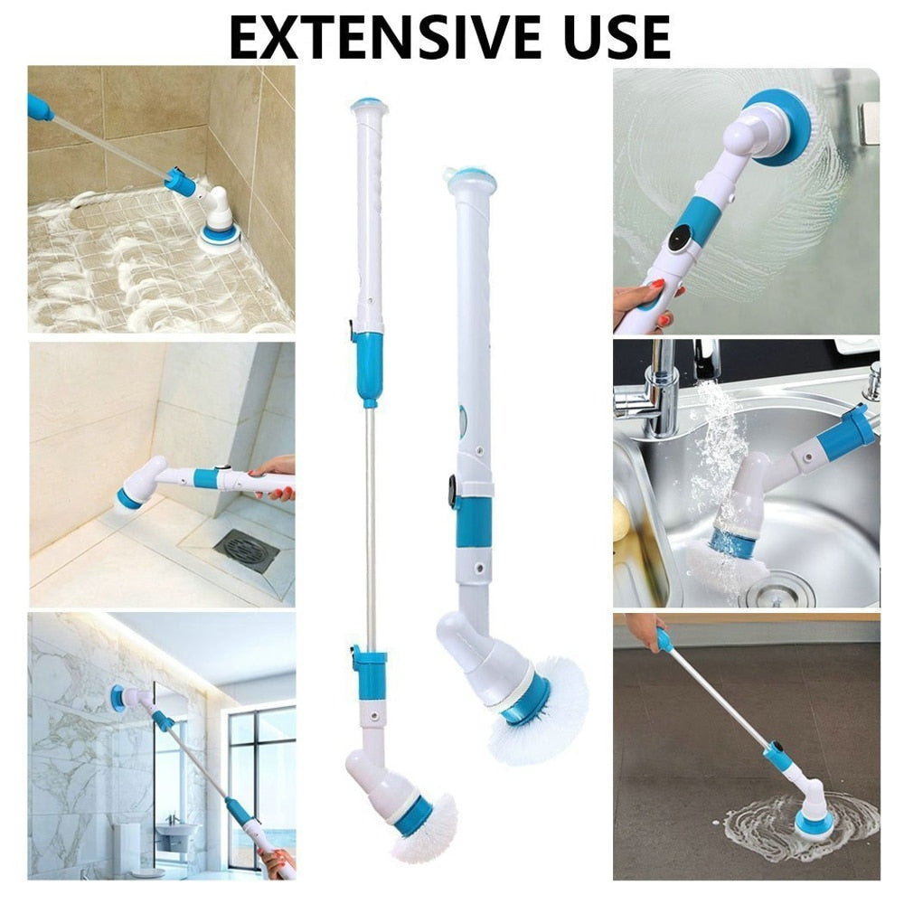Wireless Electric Cleaning Brush – Cordless Spin Scrubber | HomeIQ Tools
