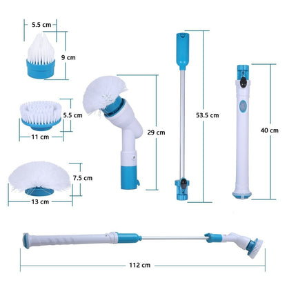 Wireless Electric Cleaning Brush – Cordless Spin Scrubber | HomeIQ Tools