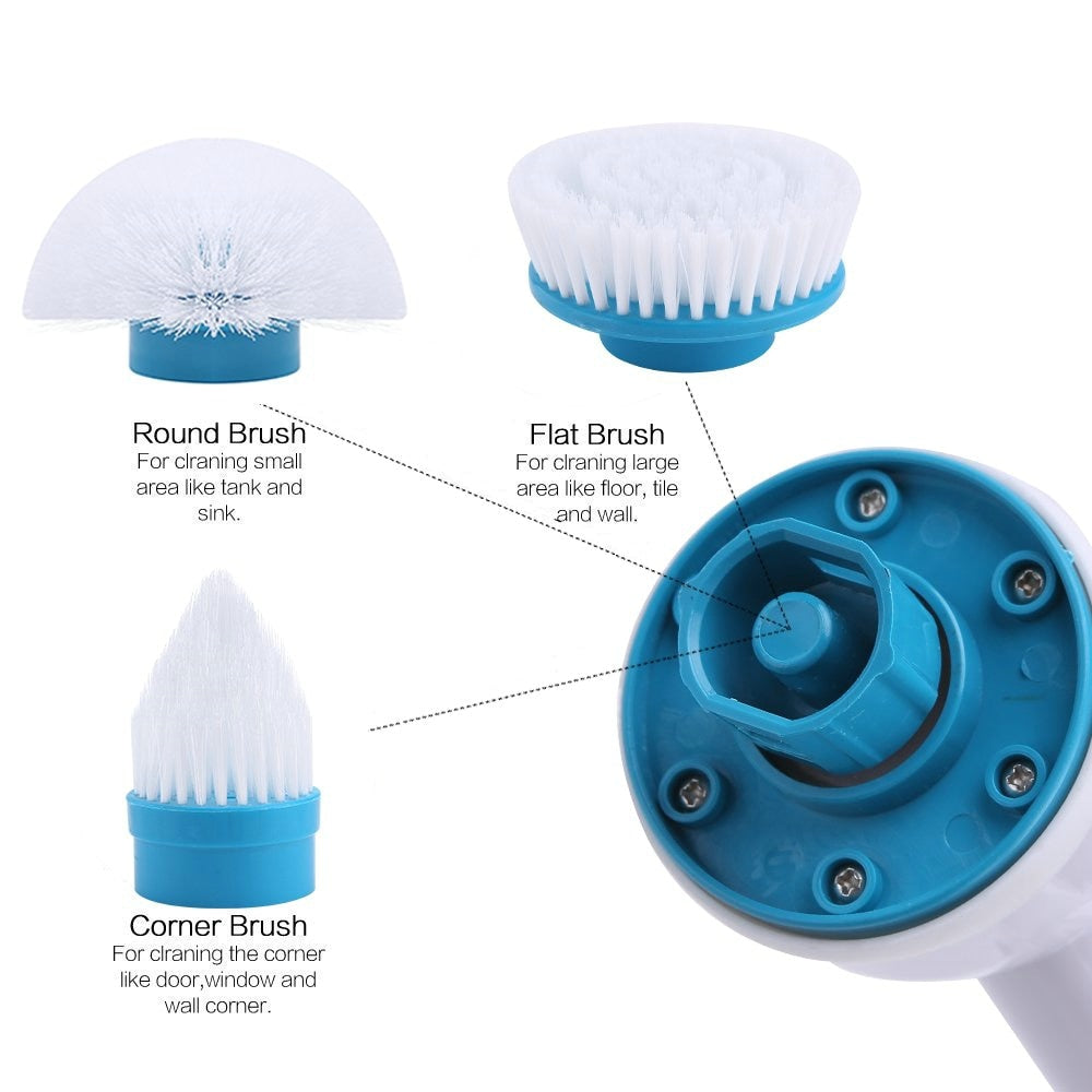 Wireless Electric Cleaning Brush – Cordless Spin Scrubber | HomeIQ Tools