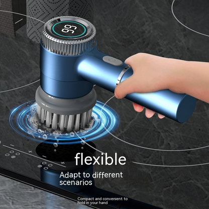 Multifunctional Electric Brush – USB Rechargeable Dish Scrubber | HomeIQ Tools