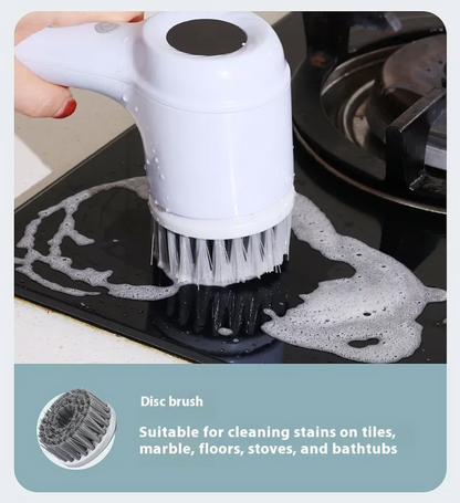 Electric Kitchen Cleaning Brush – Effortless Scrubbing | HomeIQ Tools