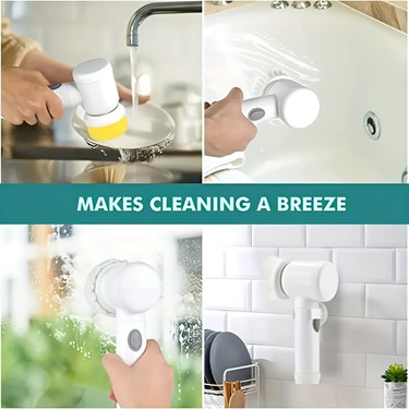 Electric Spin Cleaning Brush – Stop Scrubbing by Hand | HomeIQ Tools