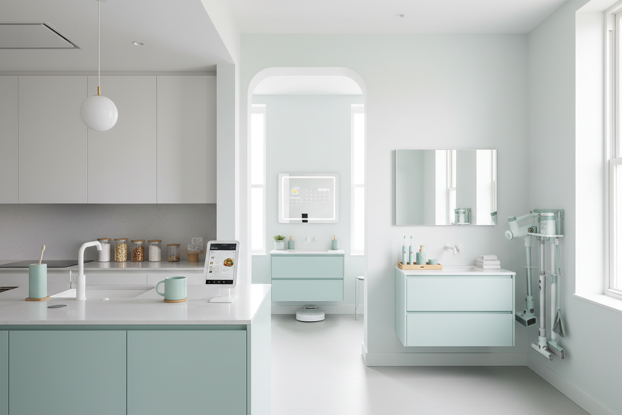 Modern Home Interior for HomeIQ Tools